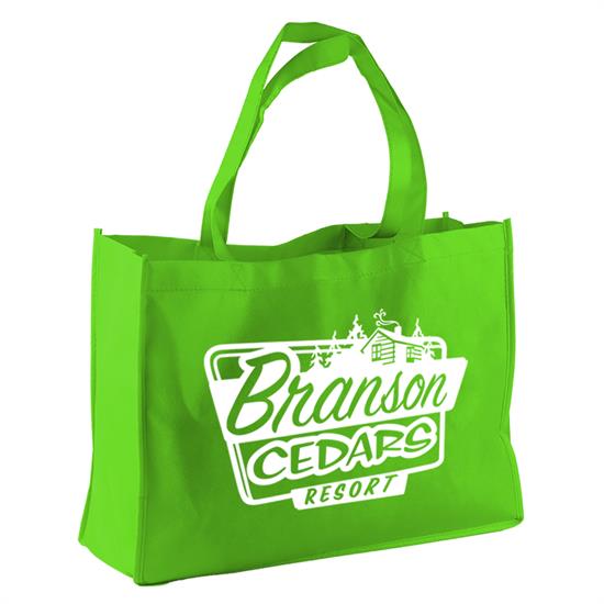 B166 - CLOSEOUT - The Carry-All - 16" Non-woven Tote