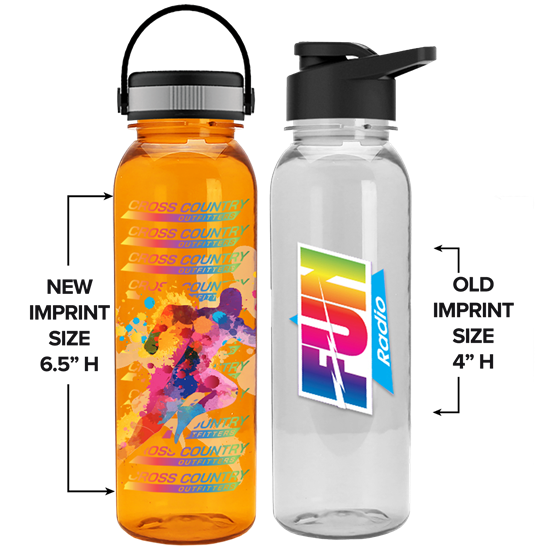 DPTXB24Z - The Outdoorsman - 24 oz. Tritan™ bottle with EZ grip lid and digital imprint