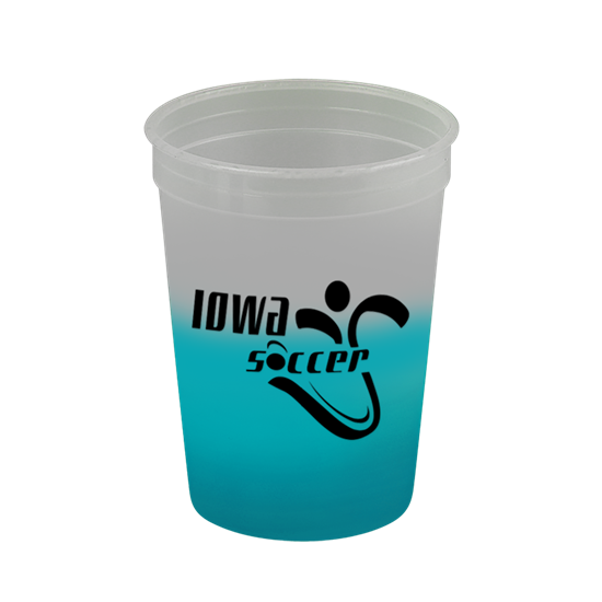 SC12CC - Cups-On-The-Go 12 oz. Cool Color Change Stadium Cup