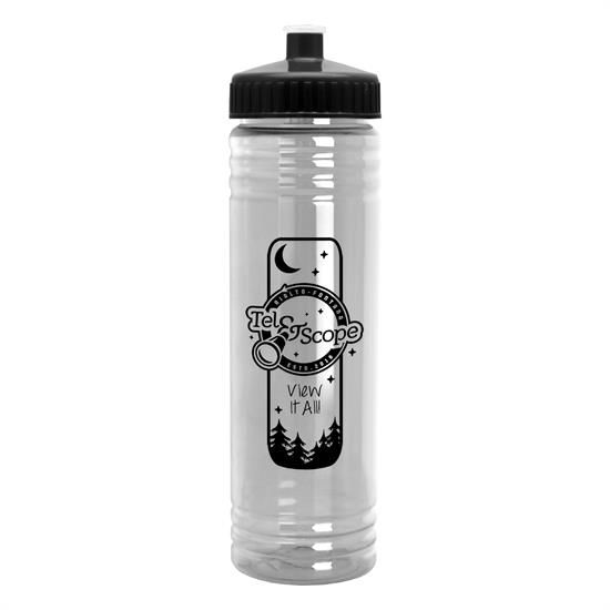 TB24 - 24 oz. Slim Fit Water Bottle with Push-Pull Lid