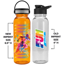 The Outdoorsman - 24 oz. Tritan™ bottle with EZ grip lid and digital imprint