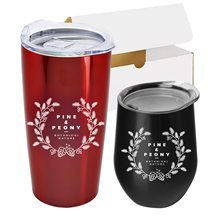 Stainless Steel Tumbler and Wine Tumbler Set