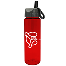 Freedom Bottle - 28 oz.Transparent Tritan™ Bottle with Ring Straw Lid